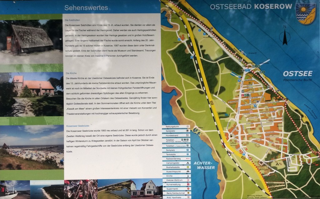 Ortsplan Koserow