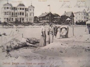 Alte Postkarte Bansin 1905